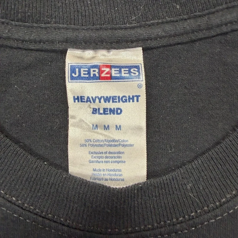 2011 Bike Week Myrtle Beach Eagle Graphic T-Shirt Black Mens Medium Jerzees Tag - Picture 5 of 7